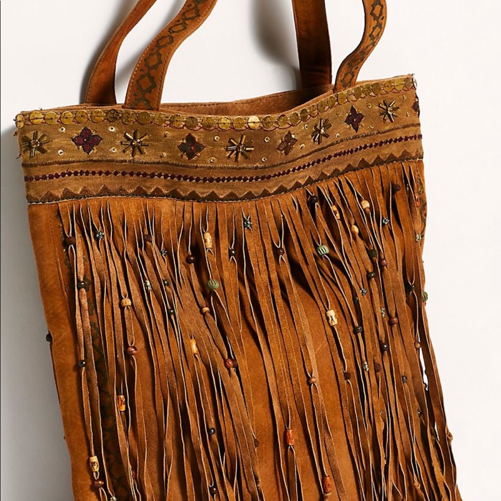 Free People Drifter Fringe Tote